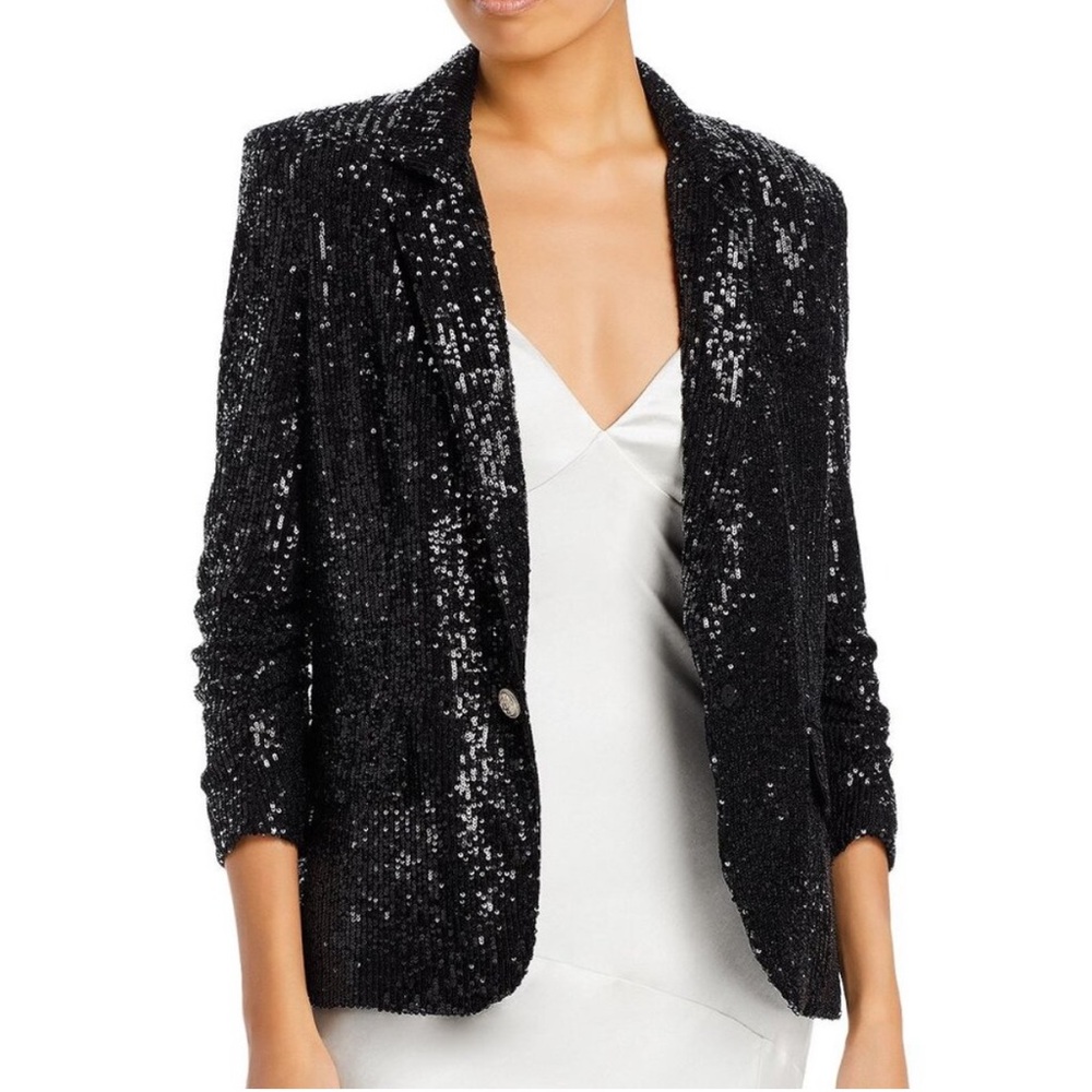 Generation Love Black Sequin Blazer